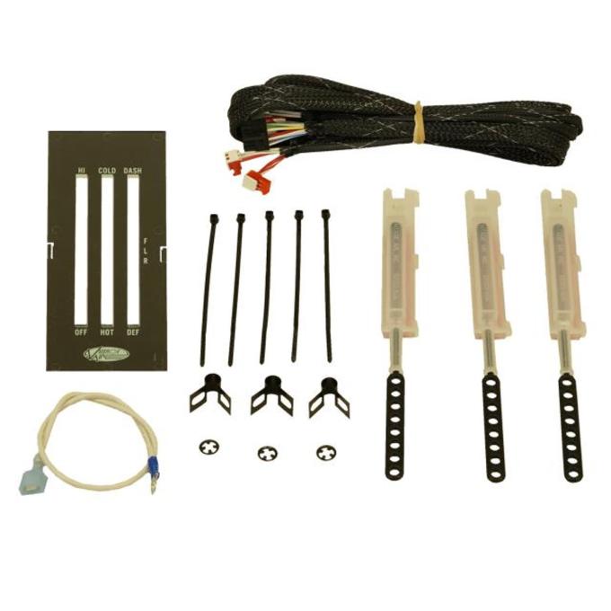 Vintage Air 1969 Camaro without Factory Air Gen IV SureFit™ Control Panel Conversion Kit 474169