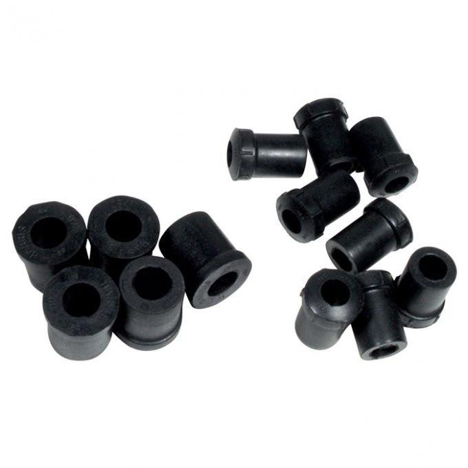 Corvette Rear Spring Bushing Set, 12 Piece, 1953-1962