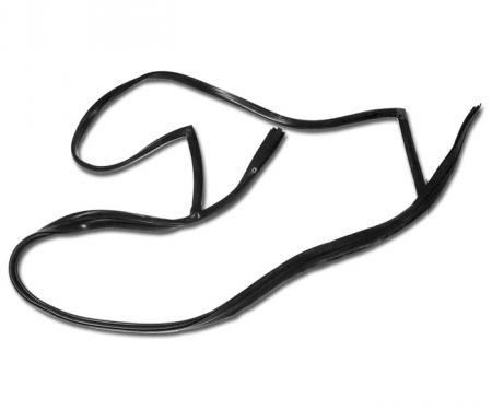 Corvette Weatherstrip, Hardtop Rear (61-1962 Replacement), 1956-1962