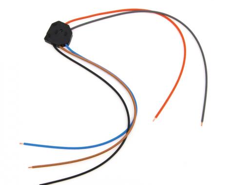 Corvette Power Door Lock Switch Repair Wiring Harness, Left, 1978-1982