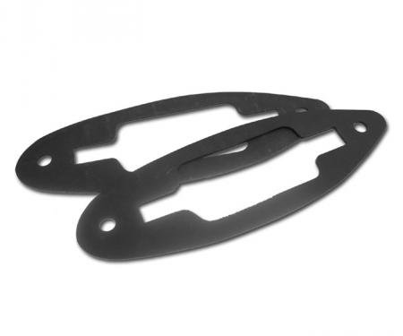 Corvette Convertible Top Rear Latch Gasket, on Deck, 1956-1962