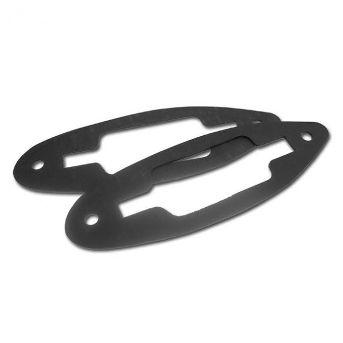 Corvette Convertible Top Rear Latch Gasket, on Deck, 1956-1962