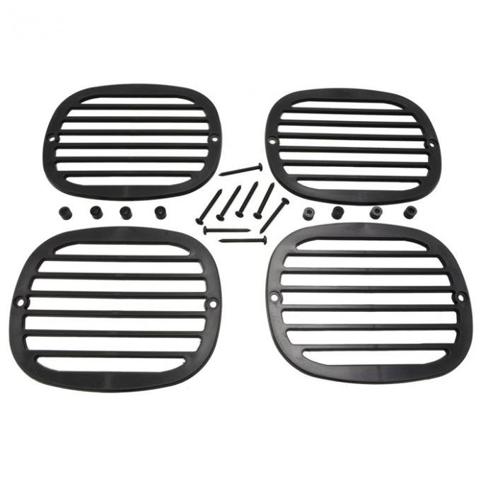 Corvette Taillight Louver Kit, (90 ZR1), 1991-1996