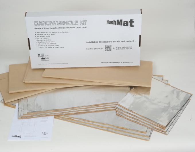 HushMat Universal High Top Cab and Floor Deadening and Insulation Kit 80003