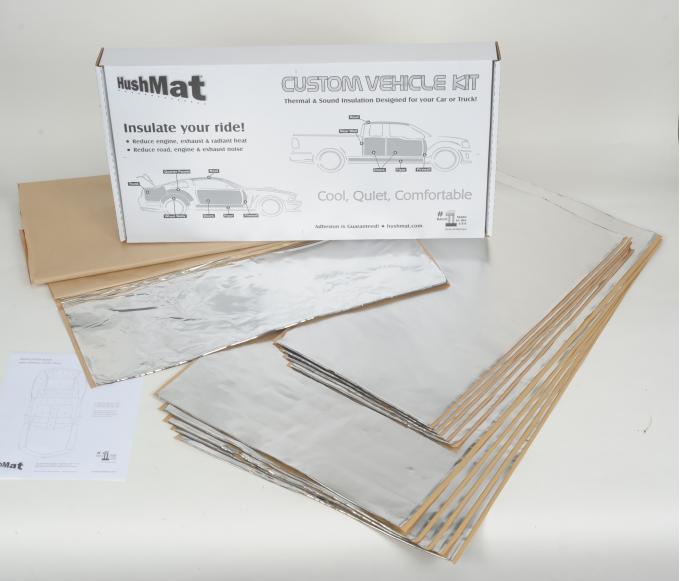 HushMat Universal Flat Top Truck Cab and Floor Sound and Heat Insulation kit 80001