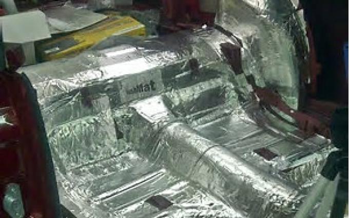 HushMat 2014-2023 Chevrolet Silverado 1500  Floor Deadening and Insulation Kit 649051