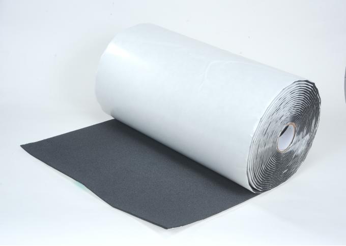 HushMat 1/ 4" Silencer Megabond Thermal Insulating Self-Adhesive Foam Bulk Roll - 24" x50' ea 100 sq ft 22400