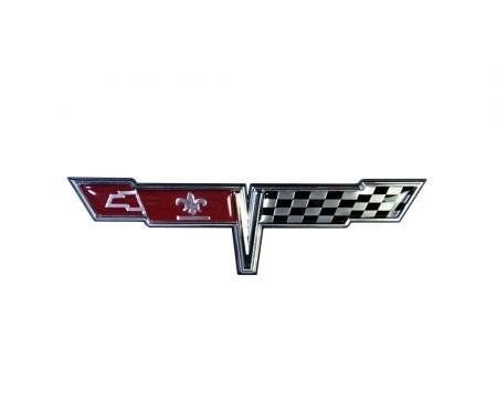 Trim Parts 1980 Chevrolet Corvette Fuel Door Emblem, Each 5009