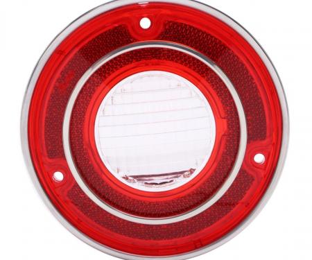 Trim Parts 1971-73 Chevrolet Corvette Late Back Up Light Lens, Each A5810