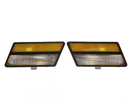 Trim Parts 1980-82 Chevrolet Corvette Front Side Marker Light Assembly, Pair A5730