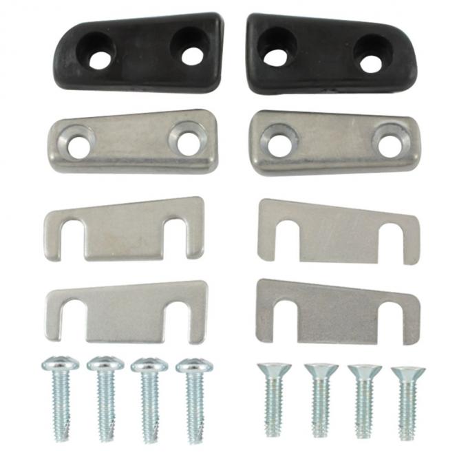 Trim Parts 1963-66 GM Car 12-Piece Top Lid Or Door Alignment Wedge and Screw Kit, Each 5195