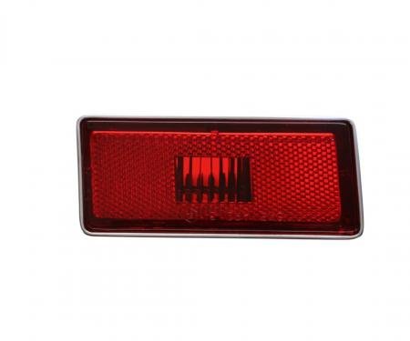 Trim Parts 1970-1974 Early Chevrolet Corvette Left Hand Rear Marker Light Assembly, Each 5346