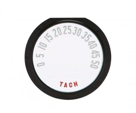 Trim Parts 1953-54 Chevrolet Corvette Tachometer Face W/Numbers, Each 5110