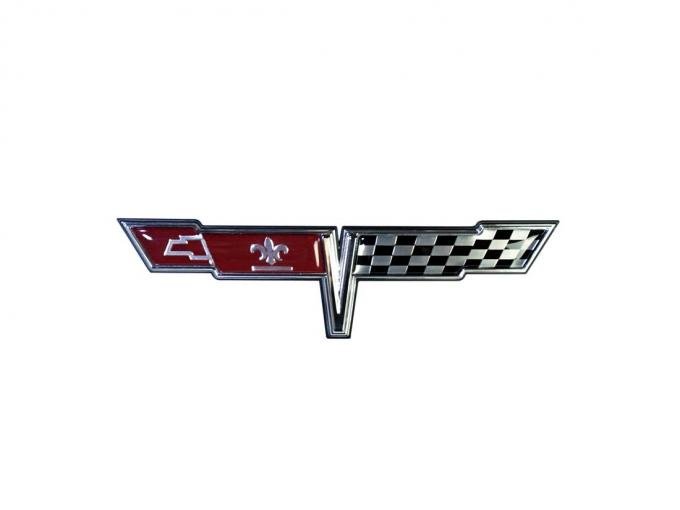 Trim Parts 1980 Chevrolet Corvette Fuel Door Emblem, Each 5009