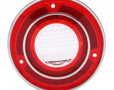 Trim Parts 1971-73 Chevrolet Corvette Late Back Up Light Lens, Each A5810