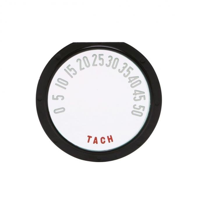 Trim Parts 1953-54 Chevrolet Corvette Tachometer Face W/Numbers, Each 5110