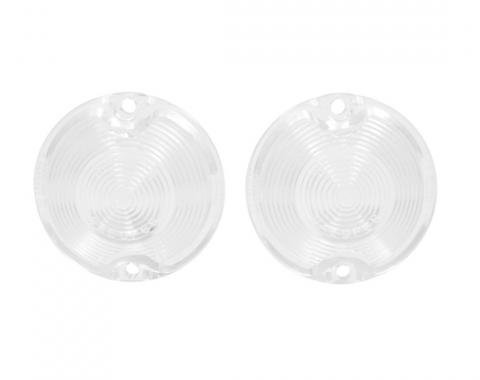 Trim Parts 1968-69 Chevrolet Corvette Clear Parking Light Lens, Each A5800