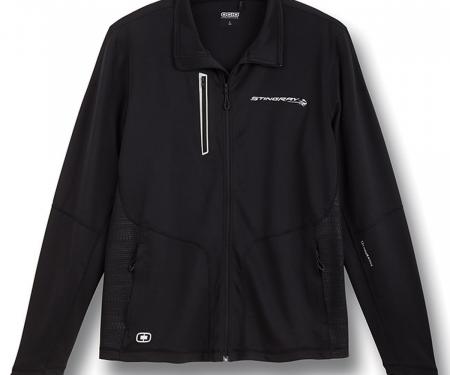 Corvette Stingray Ogio Blacktop Fulcrum Full Zip Stretch Jacket