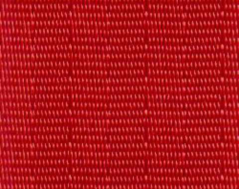 Seatbelt Solutions Universal Lap Belt, 60" with Starburst Push Button 1203602006 | Flame Red