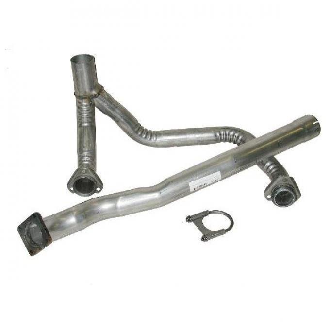 Corvette Exhaust Pipe, Front Y, 1976-1979