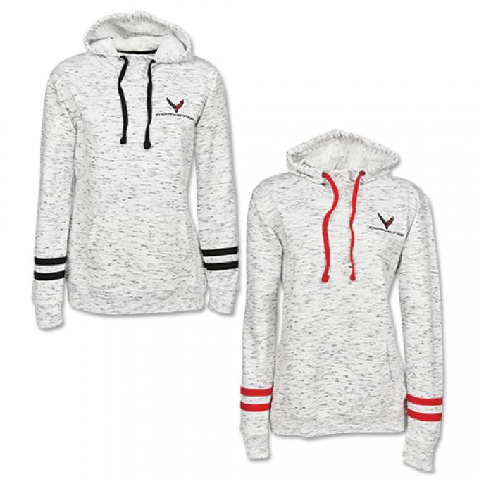 Ladies 2020 Corvette Melange Hoodie