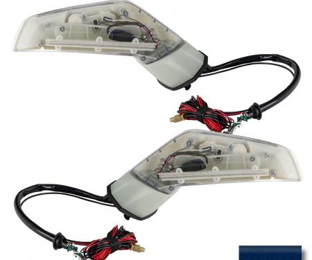 Oracle Lighting XM Concept Side Mirrors, Ghosted, Le Mans Blue (933L) 3902-504-933L-G