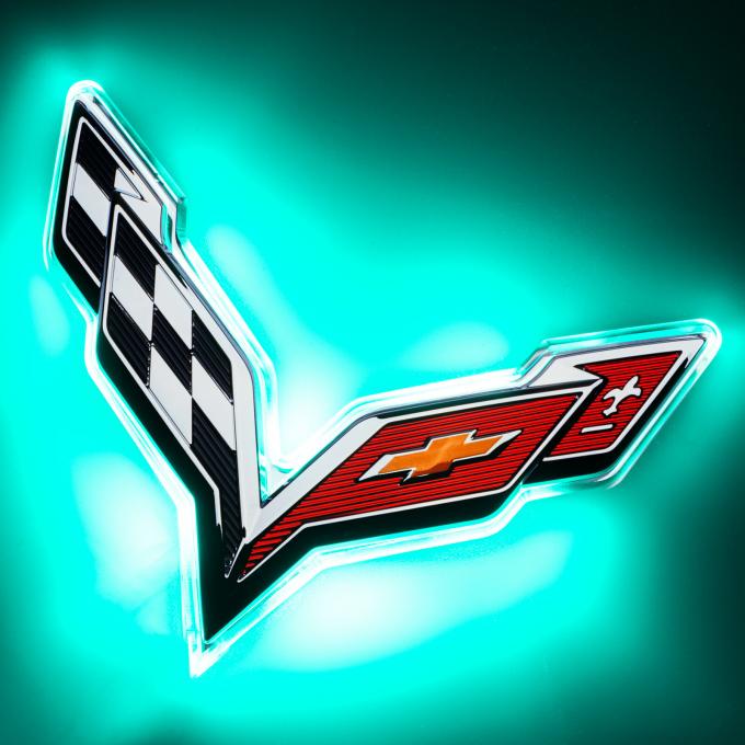 Oracle Lighting Aqua Rear Illuminated Emblem, Dual Intensity 3655-010