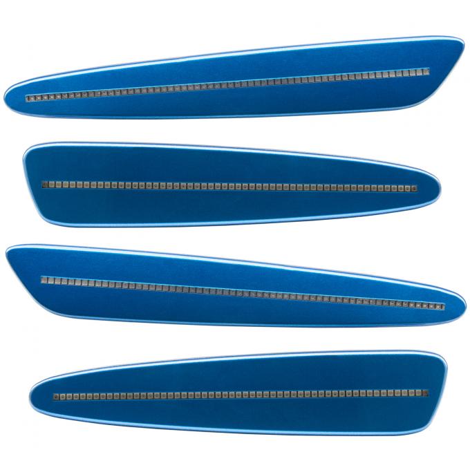 Oracle Lighting Concept Sidemarker Set, Clear, Blue Stream Tintcoat (512Q) 3150-512Q-C