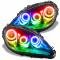 Oracle Lighting ColorSHIFT Triple Halo Kit, ColorSHIFT, Simple 2683T-504