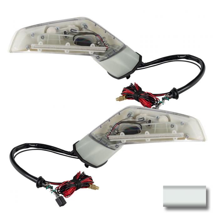 Oracle Lighting XM Concept Side Mirrors, Ghosted, Sky Gray Metallic (83U) 3902-504-83U-G