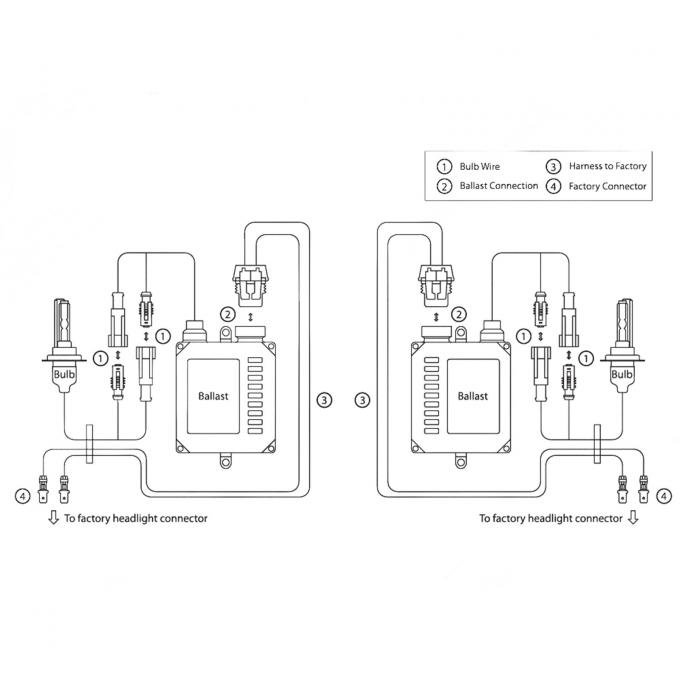 Oracle Lighting 9004 35W Canbus Xenon HID Kit, 12000K 8130-016