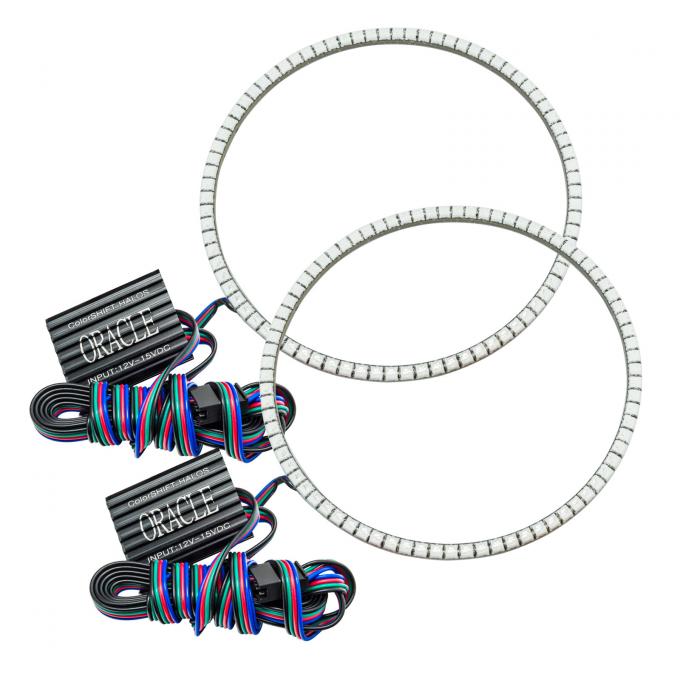 Oracle Lighting 7 in. Round Exterior Waterproof LED Halo Kit, ColorSHIFT, No Controller 3981-334