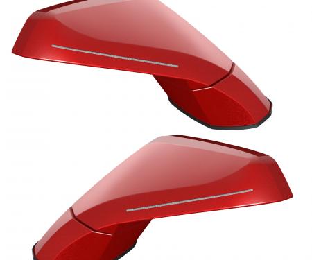 Oracle Lighting XM Concept Side Mirrors, Precision Red (946L) 3902-504-946L