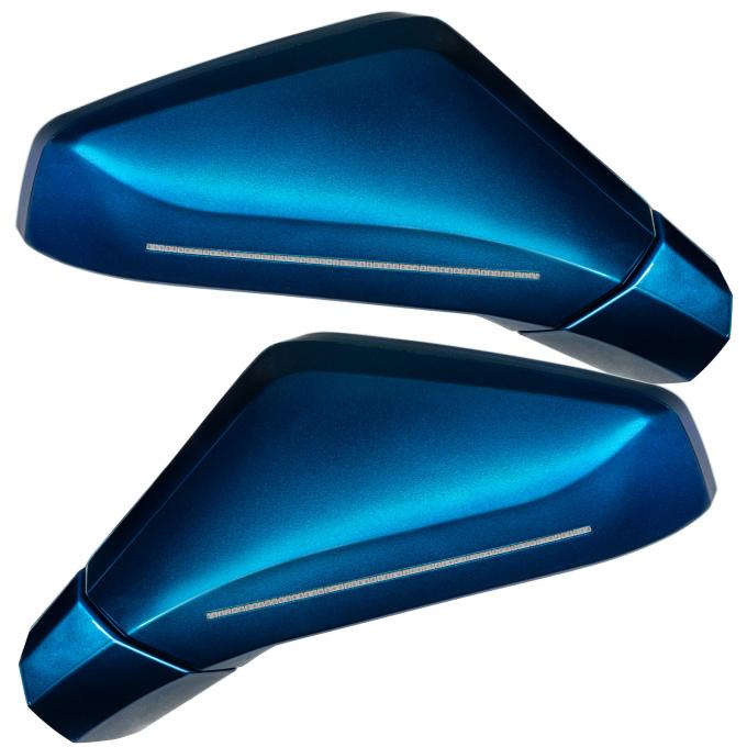 Oracle Lighting XM Concept Side Mirrors, Blue Stream Tintcoat (512Q) 3902-504-512Q