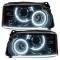 Oracle Lighting 4 in. Concept LED Strip, Blue, Pair 4508-002