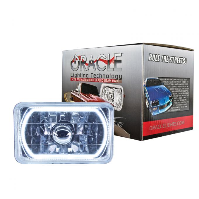 Oracle Lighting Pre-Installed Lights 4x6 in. Sealed Beam, White 6909-001