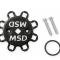 MSD Black, Ford 351C, 460 Dual Sync Distributor 23793