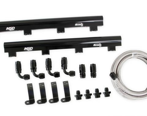 MSD Atomic EFI Billet Fuel Rail Kit 2723