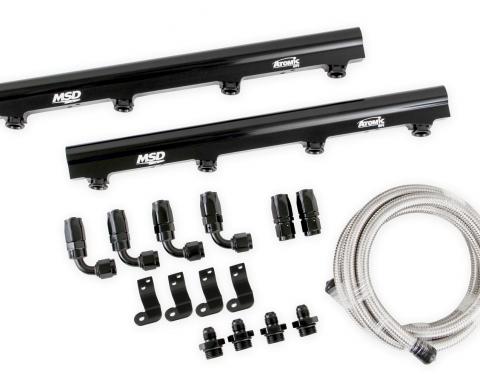 MSD Atomic EFI Billet Fuel Rail Kit 2721