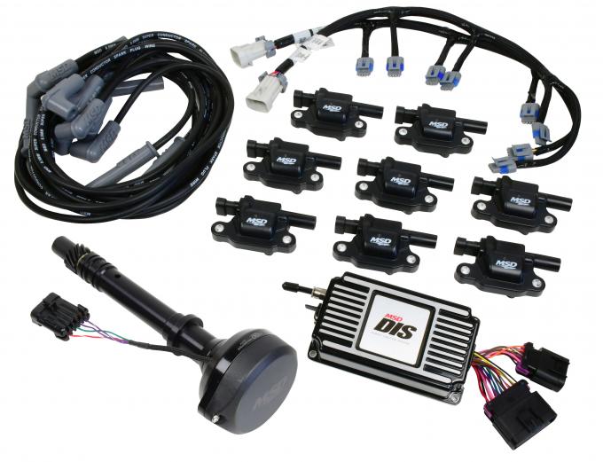 MSD DIS Direct Ignition System Kit, Black 601513