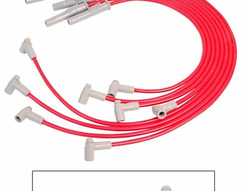 MSD Super Conductor Spark Plug Wire Set Chevy 454, '74-'76 HEI 31369