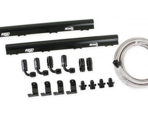 MSD Atomic EFI Billet Fuel Rail Kit 2725