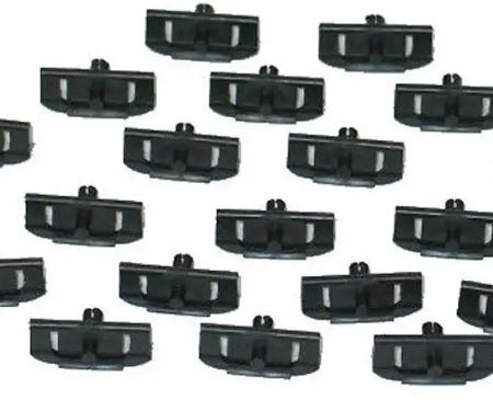 Corvette Rear Window Molding Clip Set , 21 Piece, 1978-1982