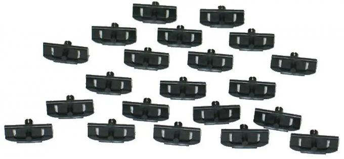 Corvette Rear Window Molding Clip Set , 21 Piece, 1978-1982