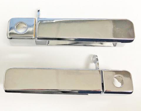 Corvette Outside Door Handles, Chrome, 1984-1996