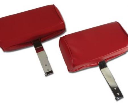 Corvette America 1966 Chevrolet Corvette Headrests Complete Vinyl