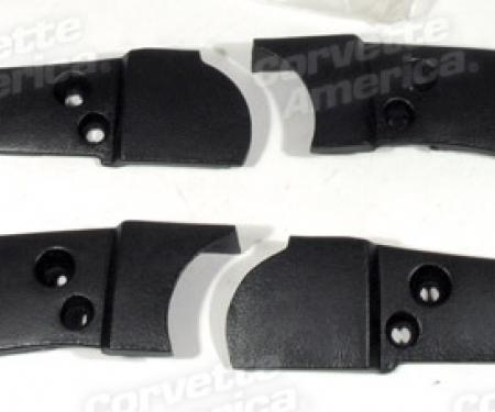 Corvette America 1978-1982 Chevrolet Corvette Seat Hinge Covers 4 Piece Set