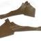 CA 1969-1973 Chevrolet Corvette Rear Quarter Panels Coupe