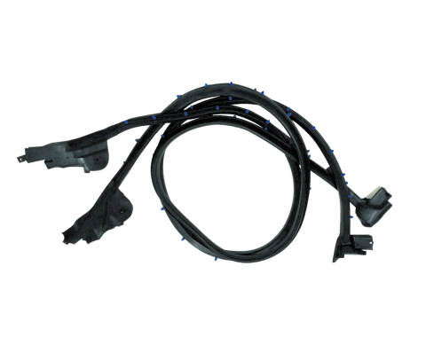 Corvette Weatherstrip, Door Mains, Import, 1984-1989