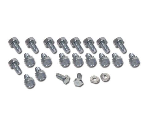 Corvette Oil Pan Bolt Set, L-396/427 24 Pc, 1965-1974